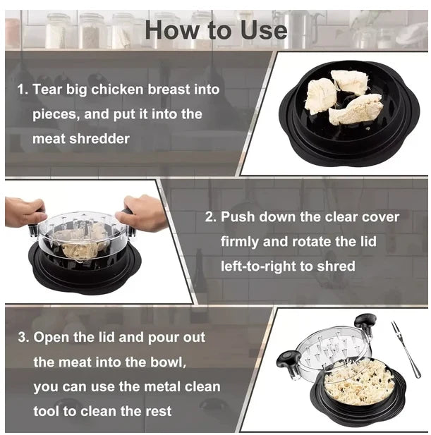 Large Chicken Shredder Tool